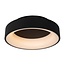 Lucide MIRAGE - Plafonnier - Ø 38 cm - LED Dim. - 1x22W 2700K - Noir - 36114/18/30