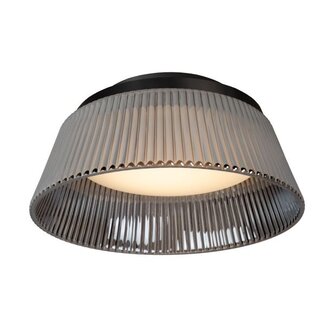 Lucide VIXI - Plafonnière - Ø 35 cm - LED Dimb. - 1x17,6W 2900K - Fumé - 25115/35/65