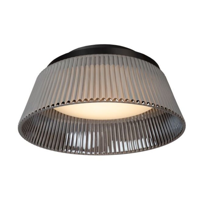 VIXI - Plafonnière - Ø 35 cm - LED Dimb. - 1x17,6W 2900K - Fumé - 25115/35/65