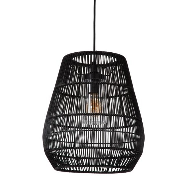NERIDA - Hanging lamp Outdoor - Ø 35 cm - 1xE27 - IP44 - Black - 03844/01/30