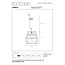 NERIDA - Hanging lamp Outdoor - Ø 35 cm - 1xE27 - IP44 - Black - 03844/01/30