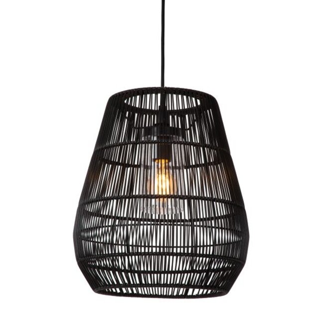 NERIDA - Hanging lamp Outdoor - Ø 35 cm - 1xE27 - IP44 - Black - 03844/01/30