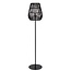 NERIDA - Floor lamp Outdoor - Ø 35 cm - 1xE27 - IP44 - Black - 03845/81/30