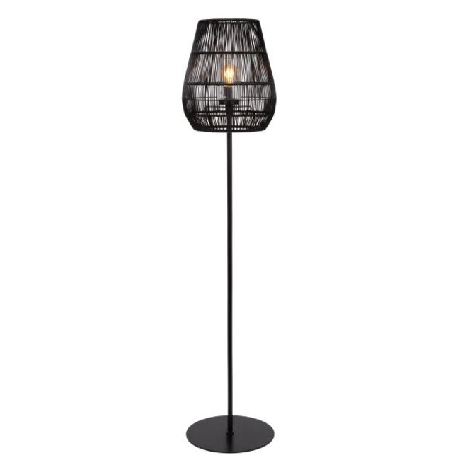 NERIDA - Floor lamp Outdoor - Ø 35 cm - 1xE27 - IP44 - Black - 03845/81/30