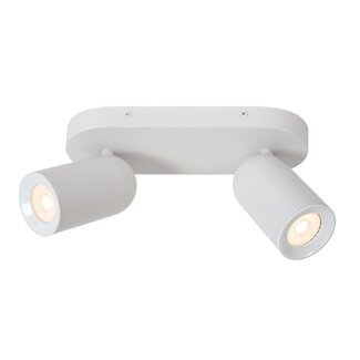 Lucide PUNCH - Ceiling spot - 2xGU10 - White - 13958/02/31