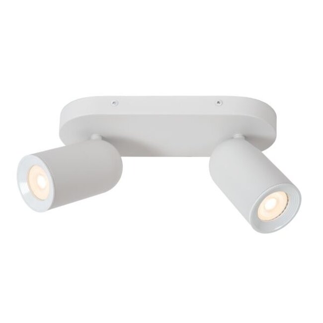 PUNCH - Spot plafond - 2xGU10 - Blanc - 13958/02/31