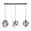 Hanging lamp 3L cosmos mesh