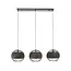 Hanglamp 3x bol waterhyacint