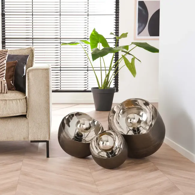 Lampe de table Ø28 miroir