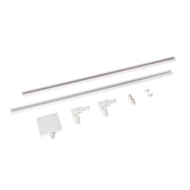 TRACK Starter set - 1-phase Track system / Track lighting - 2 meters - White - 09950/00/31