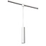 TRACK FLORIS Hanglamp - 1-fase Railsysteem / Railverlichting - 1xGU10 - Wit - 09955/01/31