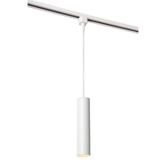 Lucide TRACK FLORIS Hanging lamp - 1-phase track system / track lighting - 1xGU10 - White - 09955/01/31