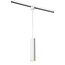 Lucide TRACK FLORIS Lampe suspendue - Système sur rail / éclairage sur rail monophasé - 1xGU10 - Blanc - 09955/01/31