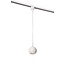 Lucide TRACK FAVORI Hanging lamp - 1-phase track system / track lighting - 1xGU10 - White - 09956/01/31