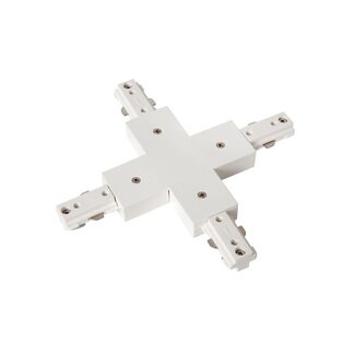 Lucide TRACK X-connector - 1-circuit Track lighting system - White - 09950/08/31