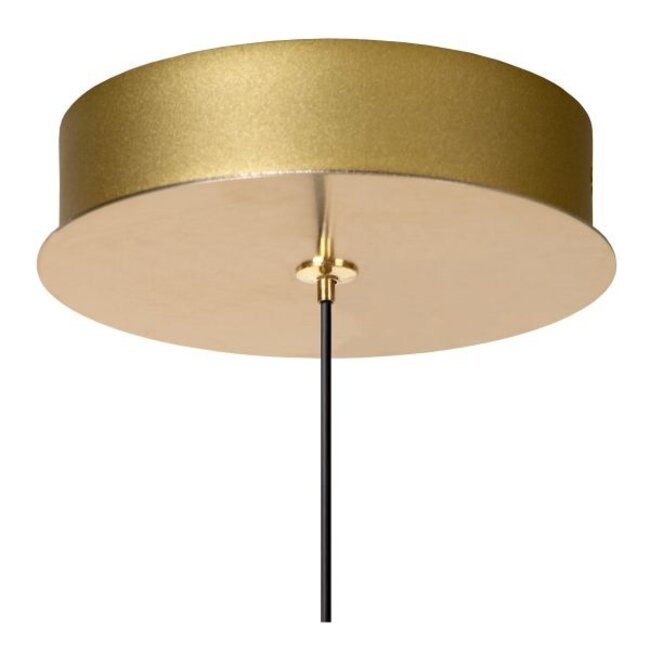 KLIGANDE - Hanglamp - Ø 13 cm - LED - 1x9W 2700K - Mat Goud / Messing - 13496/07/02