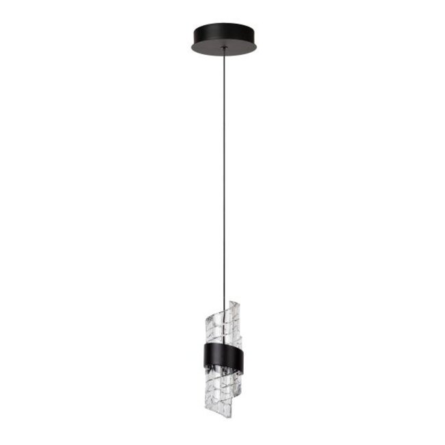 KLIGANDE - Hanging lamp - Ø 13 cm - LED - 1x9W 2700K - Black - 13496/07/30