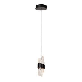 Lucide KLIGANDE - Hanging lamp - Ø 13 cm - LED - 1x9W 2700K - Black - 13496/07/30