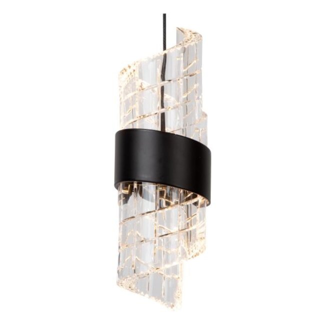 KLIGANDE - Lampe à suspension - Ø 25 cm - Variation LED. - 3x8W 2700K - Noir - 13496/21/30