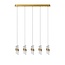 KLIGANDE - Hanging lamp - LED Dimming. - 5x7.8W 2700K - Matt Gold / Brass - 13496/35/02