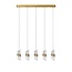 KLIGANDE - Hanging lamp - LED Dimming. - 5x7.8W 2700K - Matt Gold / Brass - 13496/35/02