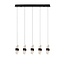 KLIGANDE - Hanging lamp - LED Dimming. - 5x7.8W 2700K - Black - 13496/35/30