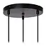 MIKAELA - Hanging lamp - Ø 32 cm - 3xE14 - Black - 73400/13/30