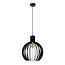 MIKAELA - Hanging lamp - Ø 35 cm - 1xE27 - Black - 73400/32/30