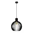 MIKAELA - Lampe à suspension - Ø 35 cm - 1xE27 - Noir - 73400/32/30