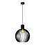 MIKAELA - Hanging lamp - Ø 35 cm - 1xE27 - Black - 73400/32/30