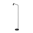 Lucide STIRLING - Lampadaire rechargeable - Accu/Batterie - LED Dim. - 1x3W 2700K - 3 StepDim - Noir - 36720/03/30