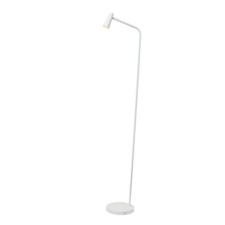 Lucide STIRLING - Oplaadbare Vloerlamp - Accu/Batterij - LED Dimb. - 1x3W 2700K - 3 StepDim - Wit - 36720/03/31