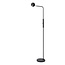 COMET - Rechargeable Floor Lamp - Accu/Battery - LED Dim. - 1x3W 2700K - 3 StepDim - Black - 36721/03/30