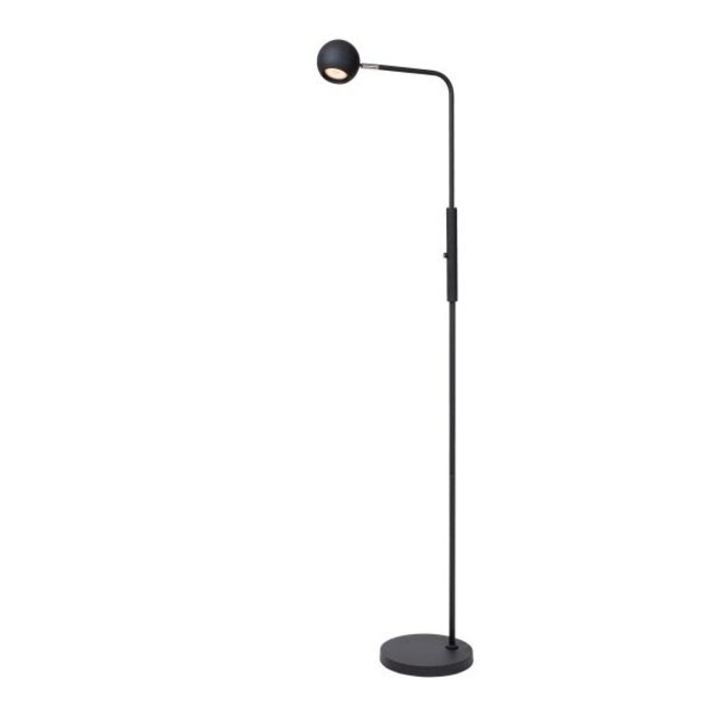 COMET - Lampadaire rechargeable - Accu/Batterie - LED Dim. - 1x3W 2700K - 3 StepDim - Noir - 36721/03/30