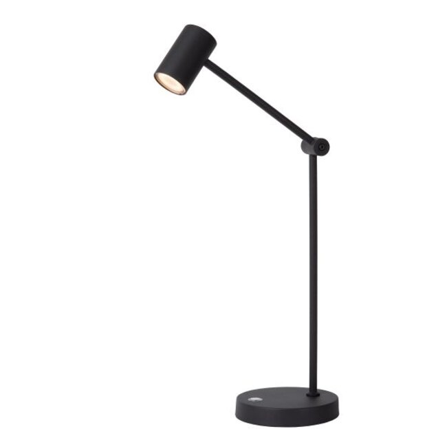 TIPIK - Rechargeable Reading Lamp - Accu/Battery - LED Dim. - 1x3W 2700K - 3 StepDim - Black - 36622/03/30