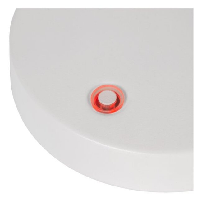 TIPIK - Oplaadbare Leeslamp - Accu/Batterij - LED Dimb. - 1x3W 2700K - 3 StepDim - Wit - 36622/03/31