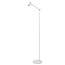 TIPIK - Oplaadbare Vloerlamp - Accu/Batterij - LED Dimb. - 1x3W 2700K - 3 StepDim - Wit - 36722/03/31