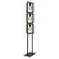 Lucide LUUK - Floor lamp - 3xE27 - Black - 00726/03/30