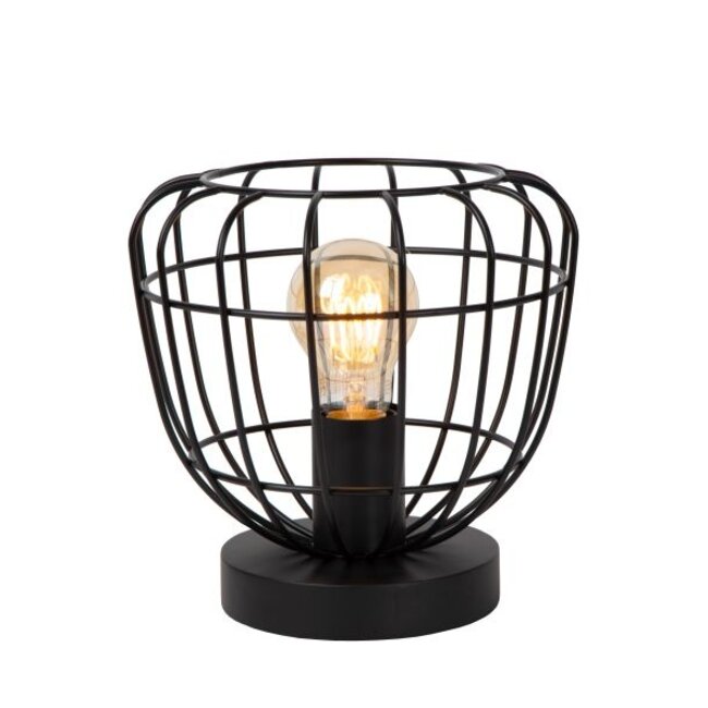 FILOX - Table lamp - Ø 20 cm - 1xE27 - Black - 00529/01/30