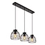 FILOX - Hanging lamp - 3xE27 - Black - 00429/03/30