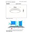 DASHER - Ceiling lamp Bathroom - Ø 29.3 cm - LED - 1x12W 2700K - IP44 - White - 79110/30/31