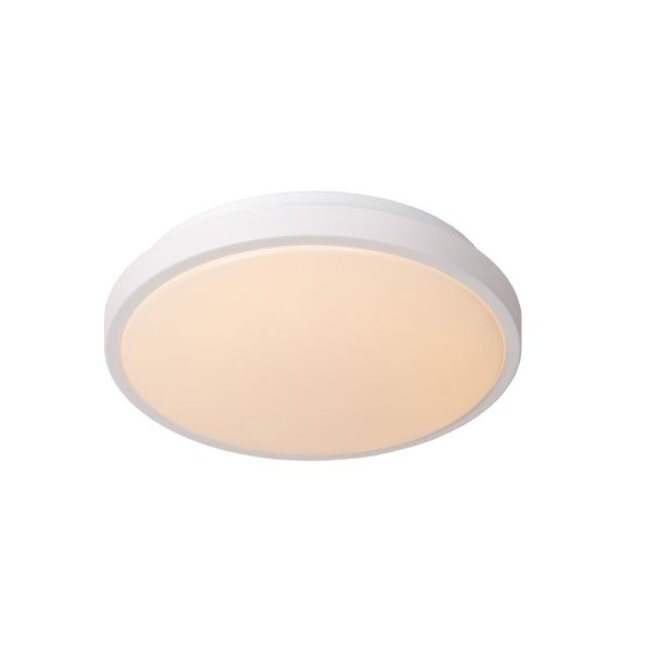 DASHER - Plafonnier Salle de Bain - Ø 29,3 cm - LED - 1x12W 2700K - IP44 - Blanc - 79110/30/31