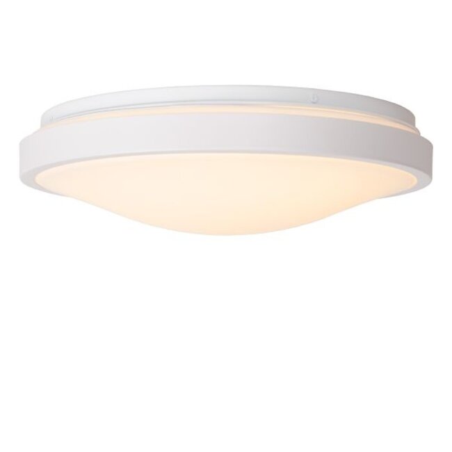 DASHER - Plafonnier Salle de Bain - Ø 34,8 cm - LED - 1x18W 2700K - IP44 - Blanc - 79110/35/31