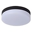 BISKIT - Plafonnier Salle de Bain - Ø 23 cm - LED - 1x12W 2700K - IP44 - Noir - 79111/24/30