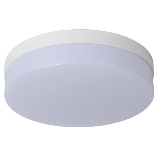 BISKIT - Plafonnière Badkamer - Ø 28 cm - LED - 1x18W 2700K - IP44 - Wit - 79111/30/31