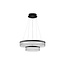 Nova Luce Lampe à suspension LED PAULINE / Ø 70 x 180 cm - noire - 72W