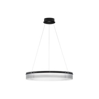 Nova Luce PAULINE LED hanging lamp - Ø 85 x 180 cm - black - 55W