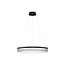 Nova Luce Lampe à suspension LED PAULINE / Ø 85 x 180 cm - noire - 55W