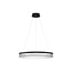 Nova Luce PAULINE LED hanging lamp - Ø 85 x 180 cm - black - 55W
