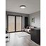 PAULINE LED ceiling lamp - Ø 55 x 15 cm - black - 48W